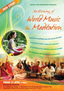 Music and Meditation Macquaue Uni April 2017